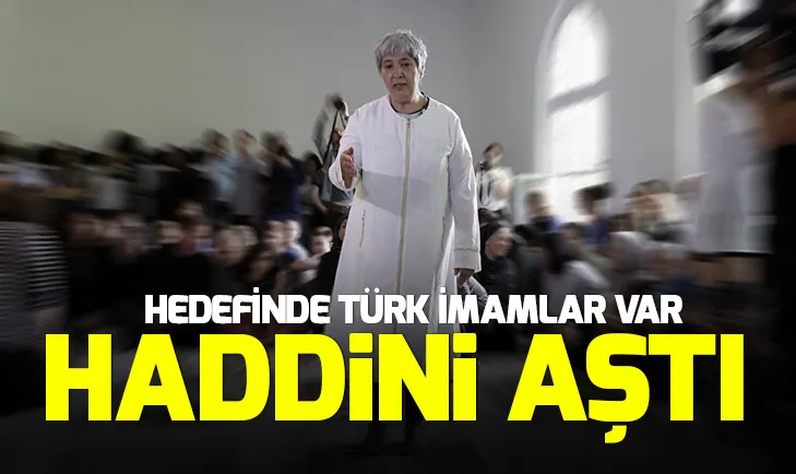 Almanyanın sapkın kadın imamı Seyran Ateş Türkiyeyi hedef aldı