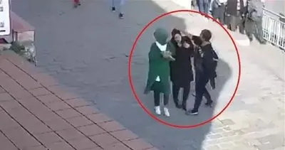 Karaköy'da başörtü kızlara saldıran kadın yeniden hakim karşısında! “Şizofrenim” diyerek özür diledi