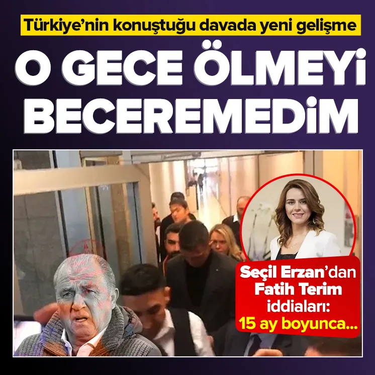 Erzandan hakim karşısında Fatih Terim iddiaları