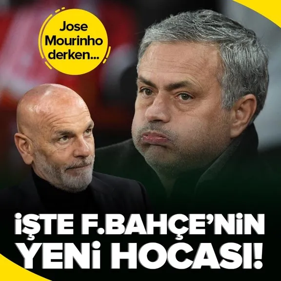 İşte Fenerbahçe’nin yeni teknik direktörü! Jose Mourinho derken İtalya çıkarması...