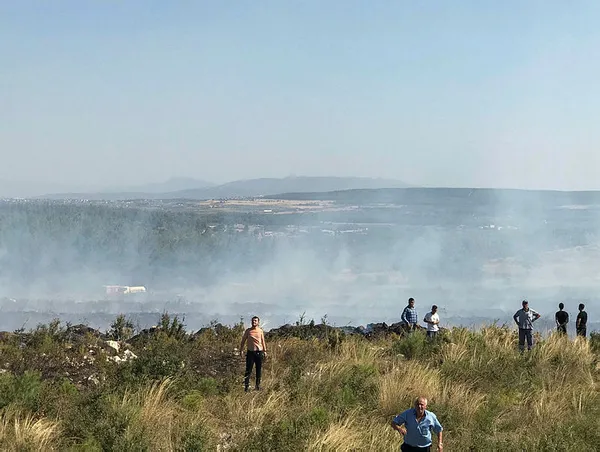 Son dakika: İzmir'de orman yangını - 1