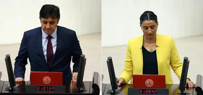 Terörist cenazesine katılan HDP’li Feleknas Uca ve Mehmet Rüştü Tiryaki hakkında soruşturma!