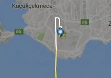 İstanbul'da havada tehlikeli yakınlaşma