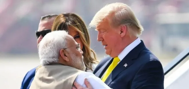 Trump’ın gündem olan ilginç anları! Hindistan Başbakanı Modi’nin aksanını taklit etti
