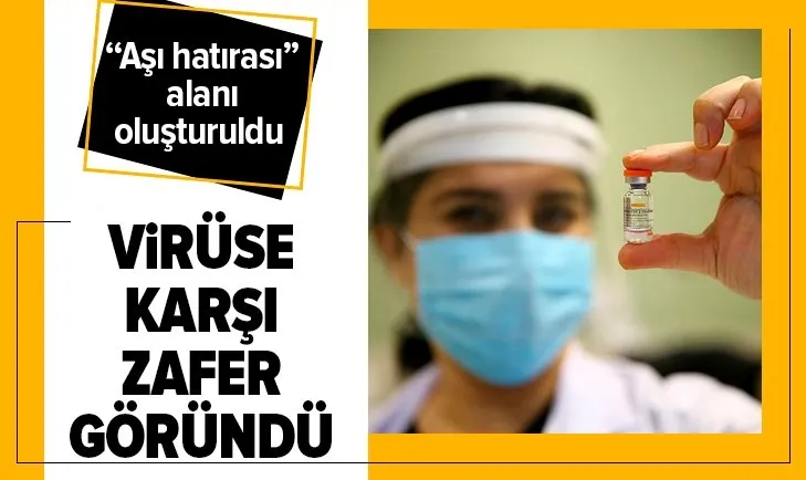 Koronavirüs salgınına karşı zafer göründü!