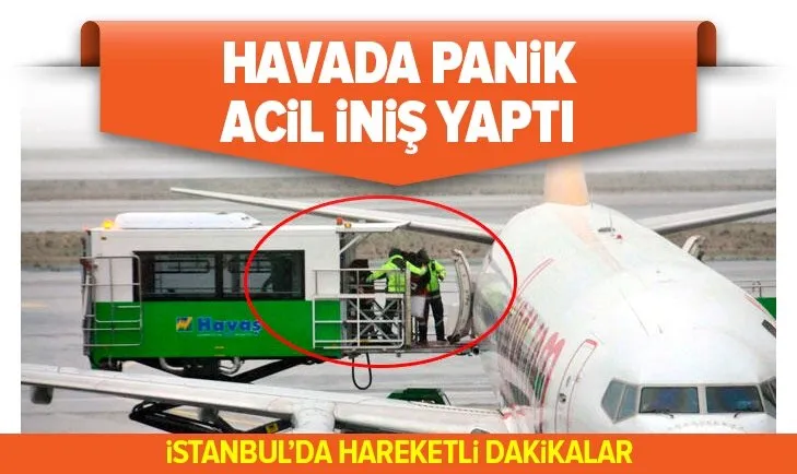 Havada panik! Samsun’dan havalanmıştı! Acil iniş yaptı...