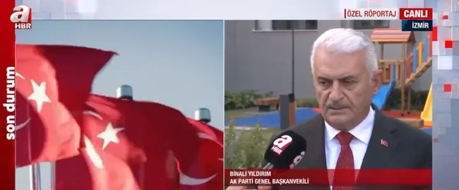 İzmir depreminin yaraları sarılıyor! Çevre Bakanı Kurum ve AK Parti Genel Başkanvekili Yıldırım A Haber’de