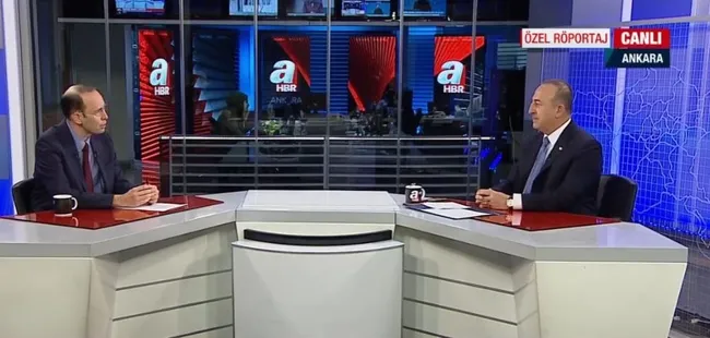 Dışişleri Bakanı Mevlüt Çavuşoğlu’ndan A Haber’de önemli açıklamalar