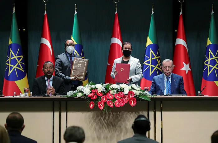 SON DAKİKA: Başkan Erdoğan ile Etiyopya Başbakanı Abiy Ahmed Ali’den önemli açıklamalar