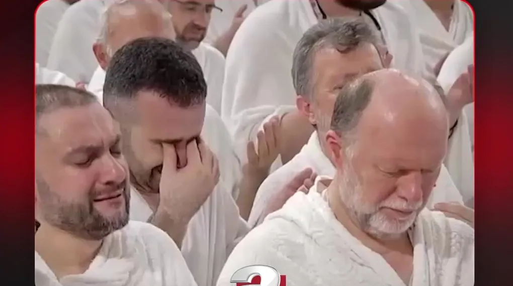 ARAFAT'TA ELLER SEMAYA KALKTI