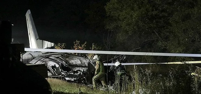 Ukrayna’da düşen askeri uçağın karakutusuna ulaşıldı