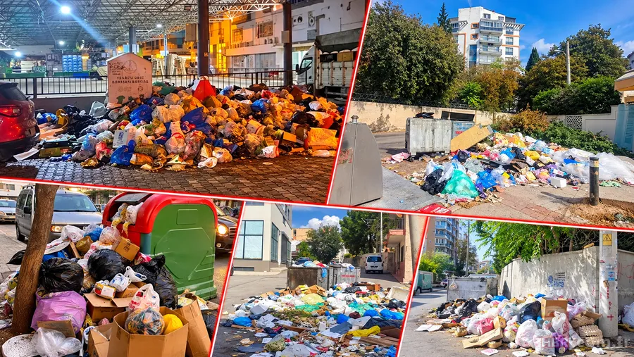 İzmir’de Buca’nın ardından Karşıyaka’da da çöp krizi! Başkan tatilde 2