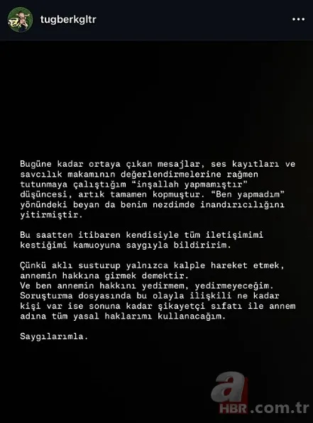Güllü'nün oğlundan Tuğyan'a zehir zemberek sözler: Ablamın masumiyetine güvenmek hataydı 18