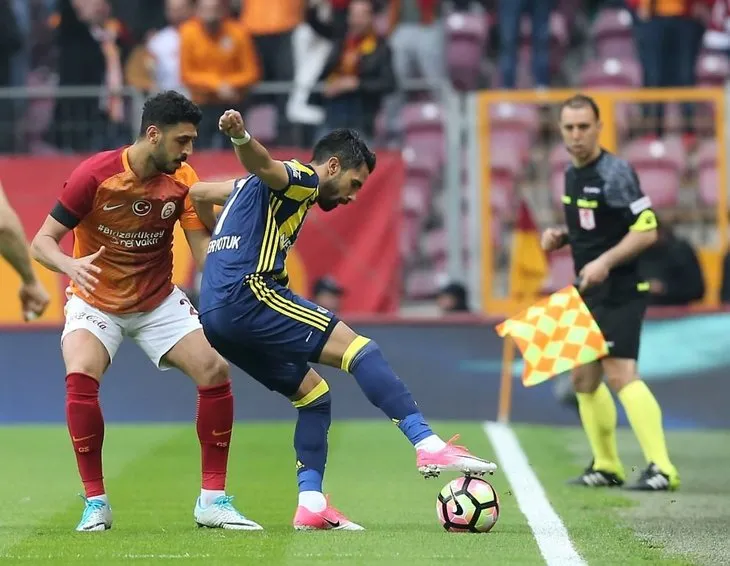 Galatasaray - Fenerbahçe derbisinden kareler