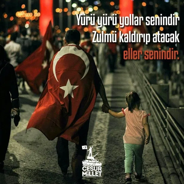 15 Temmuz mesajları WhatsApp SMS! En güzel 15 Temmuz duvar kağıdı görselleri - 10