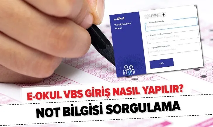 eokulyd.meb.gov.tr: e Okul VBS öğrenci girişi nasıl yapılır? Veli Bilgilendirme Sistemi ile ders notu sorgulama