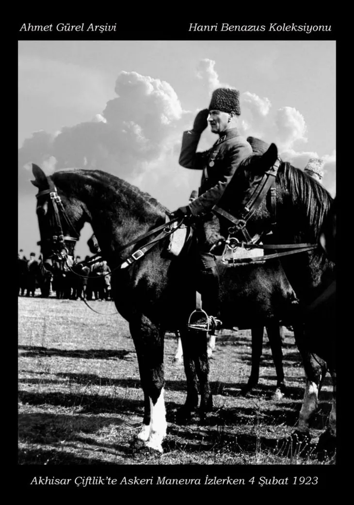 Genelkurmay arşivlerinden özel Atatürk fotoğrafları