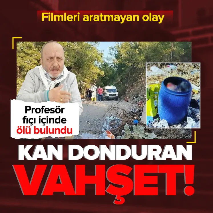 Profesör elleri ve ayakları bağlı halde ölü bulundu