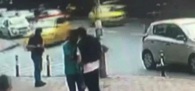 İstanbul’da 25 liralık gasp kameraya yansıdı