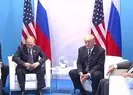 Trump: Putin ile verimli görüşme yaptık