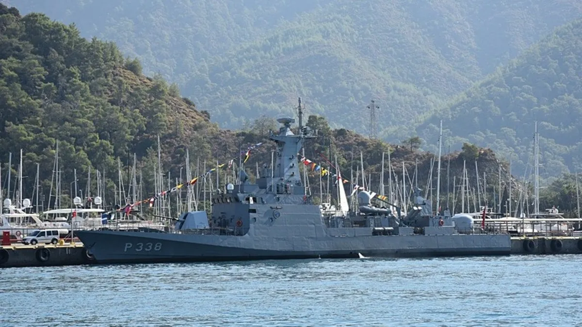 TCG Bora hücumbotu Muğla'da ziyarete açıldı