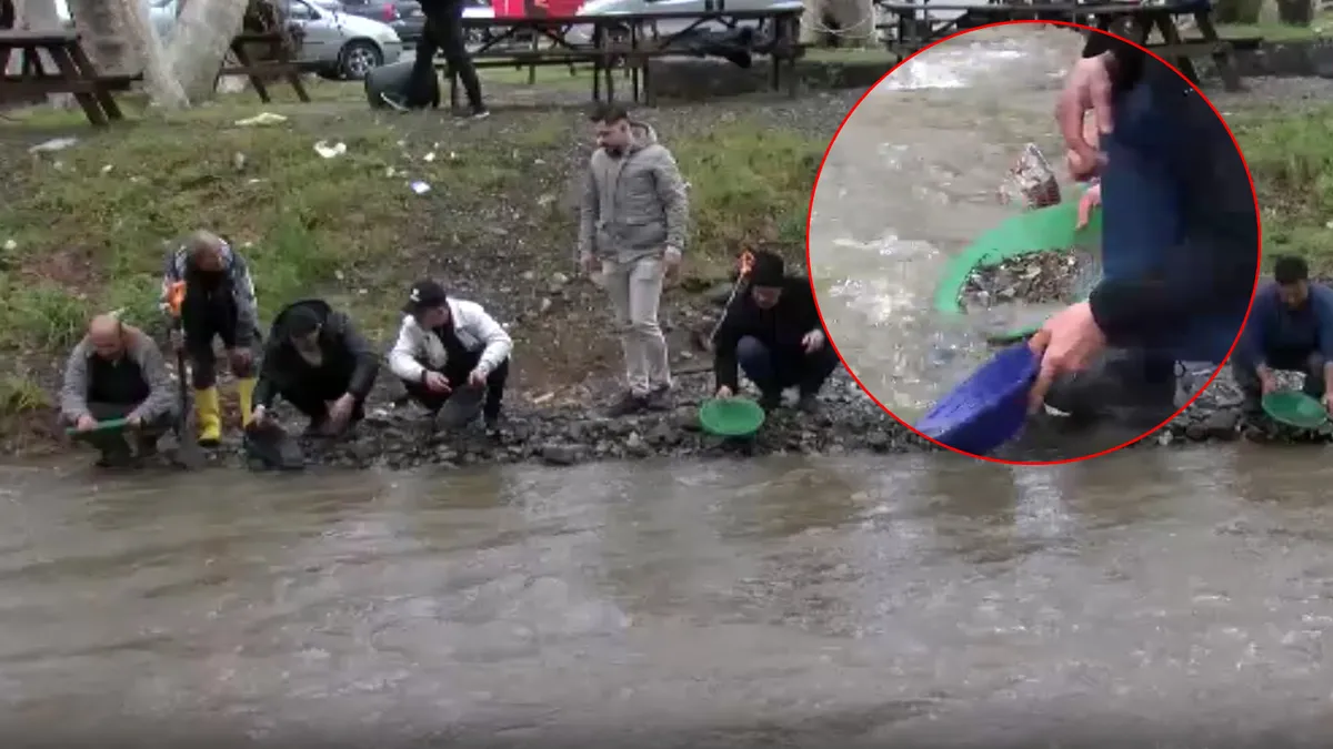 İzmir'de derede altın aradılar! İşte sonuç: Beklediklerine değdi