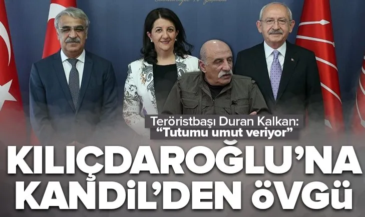 Teröristbaşından Kılıçdaroğlu’na övgü: Umut veriyor