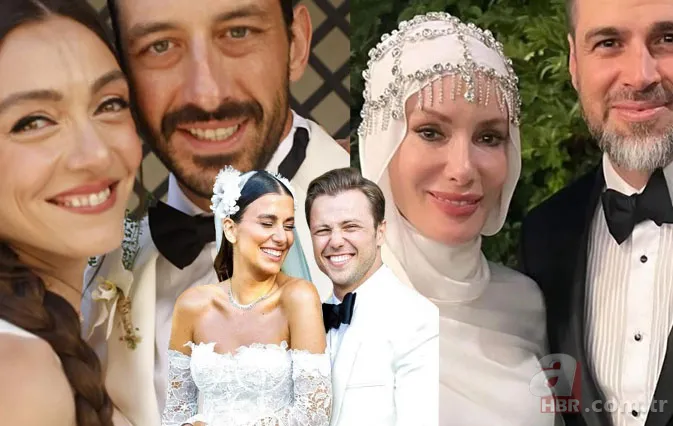 2024 yılında nikah masasına oturan ünlüler! Listede yok yok! Gamze Özçelik, Tolga Sarıtaş, Merve Dizdar... 1