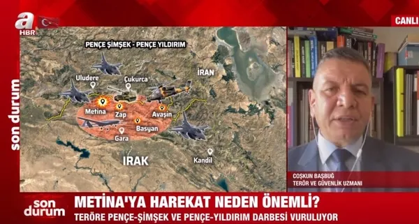 Terör ve güvenlik uzmanı Coşkun Başbuğ A Haber'de açıkladı! Terör operasyonlarında asıl hedef Kandil ve Sincar - 4
