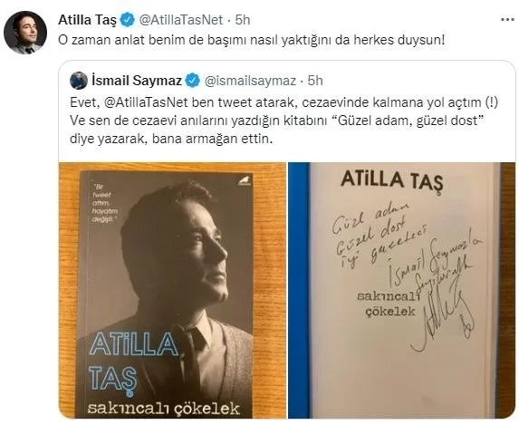 Son dakika: İsmail Saymaz ve Atilla Taş sosyal medyada birbirine girdi! Küfürler havada uçuştu - 6
