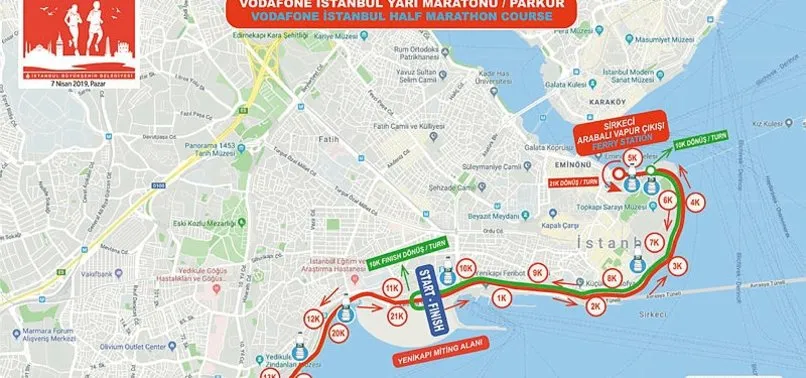Vodafone Istanbul Yari Maratonu Nedeniyle Yarin 20 Eylul Bu Yollara Dikkat Hangi Yollar Kapali Iste