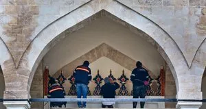 Sırpların patlattığı cami...