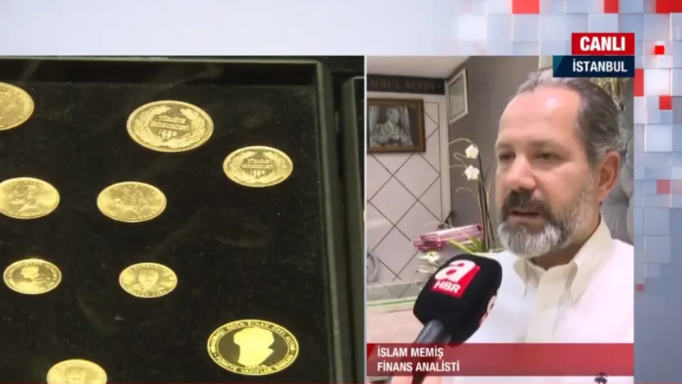 İslam Memiş GRAM ALTIN için rakam verdi! Altında düşüş sürecek mi? Yeni rekorlar kapıda mı?