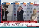 Türkiyenin birinci başkanı balkon konuşmasını gerçekleştirdi