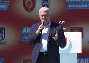 Başbakan Yıldırım dev açılışta konuştu