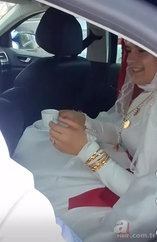 Sıra dışı gelenek! Düğünde öyle bir şey yaptılar ki... 2