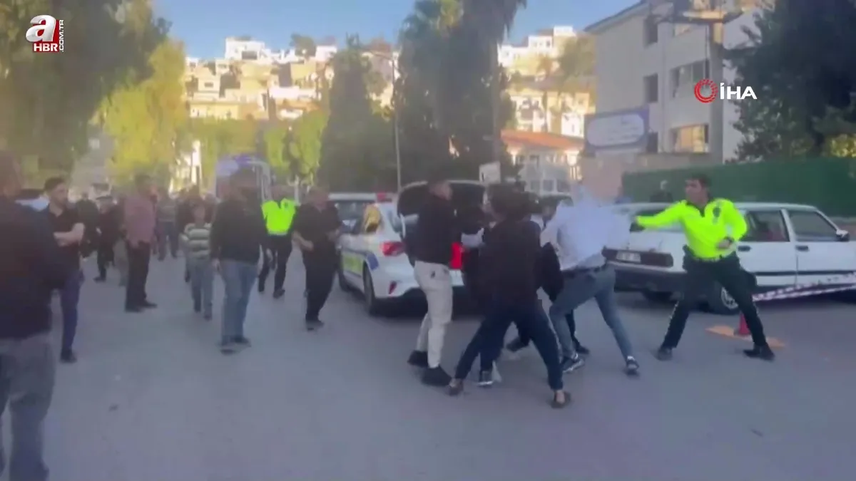 Şanlıurfa’da kaza sonrası kavga kamerada