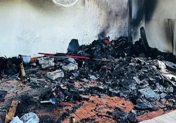 Siirt'te soba faciası: Ev küle döndü