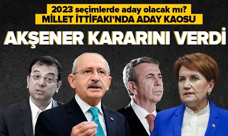 Akşener: 2023 yılında aday değilim