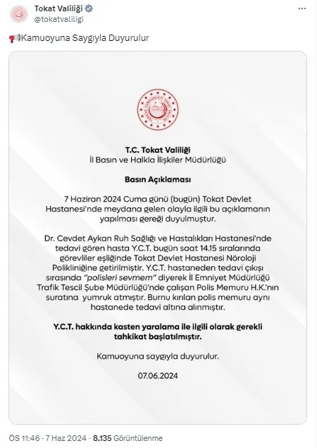tokatta-hasta-teroru-polis-memuruna-yumruk-atti-o-an-boyle-kameraya-yansidi-tokat-valiliginden-aciklama-1717794632334.jpg Tokat'ta hasta terörü! Polis memuruna yumruk attı: O an böyle kameraya yansıdı | Tokat Valiliğinden açıklama - 1