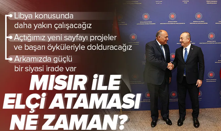 Mısır ile elçi ataması ne zaman?