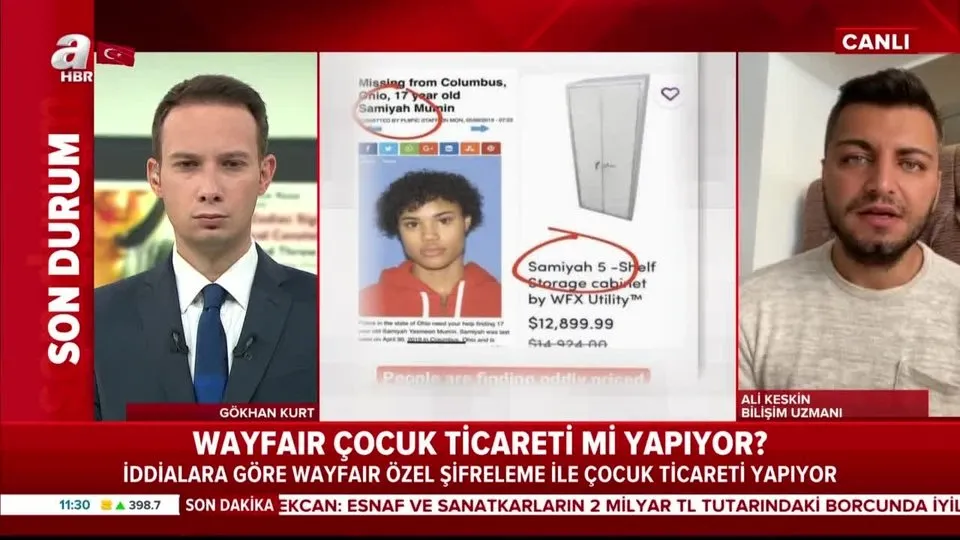 Son Dakika Wayfair Cocuk Ticareti Mi Yapiyor Uzman Isim A Haber De Uyardi Turkiye De Bazi E Ticaret Sitelerinde Ahaber Son Dakika Video Izle