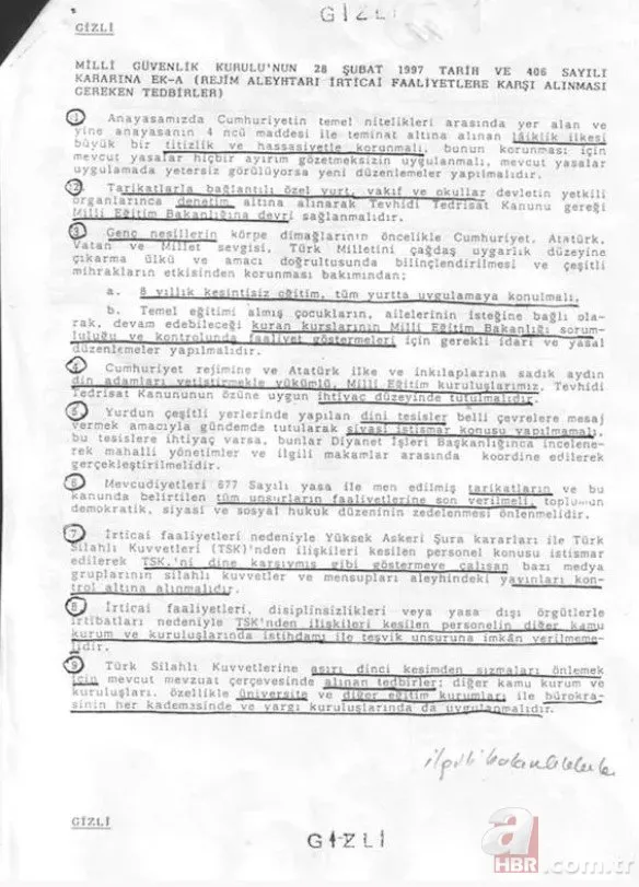 Türk tarihinin en kara günlerinden! Üzerinden çeyrek asır geçti yarası hala kapanmadı: 28 Şubat darbesi