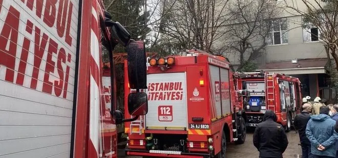 Acıbadem’de Marmara Üniversitesi’nde yangın telaşı! Fakülte boşaltıldı