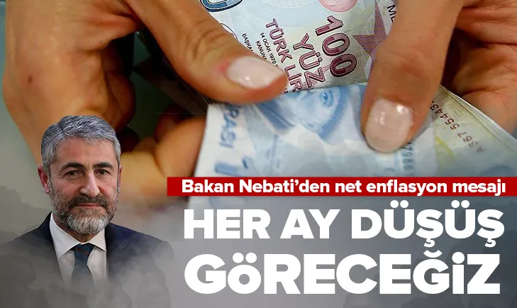 Enflasyonda her ay düşüş göreceğiz