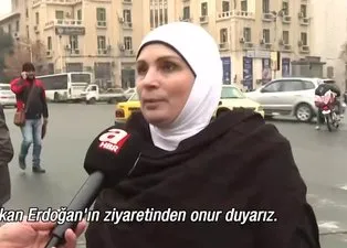 Suriye Başkan Erdoğan’ın ziyaretini bekliyor! A Haber’e konuştular: Allah ümmetin lideri olarak korusun