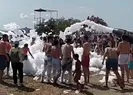 Sahilde şok görüntüler! Korona partisi