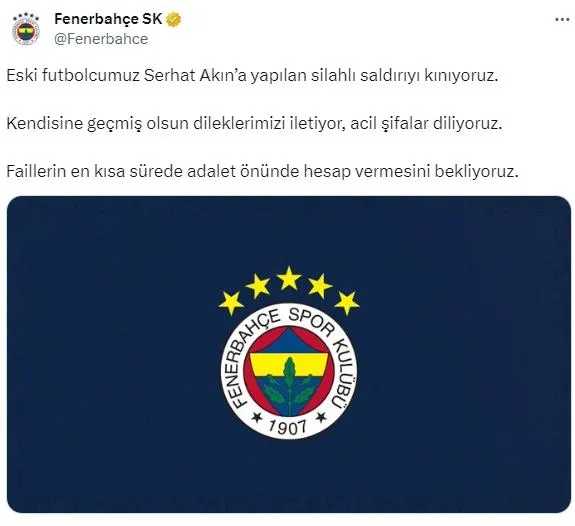 Eski Fenerbahçeli futbolcu Serhat Akın’a silahlı saldırı! İşte vurulma anı...