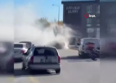 Sakarya’da Tofaş alev topuna döndü