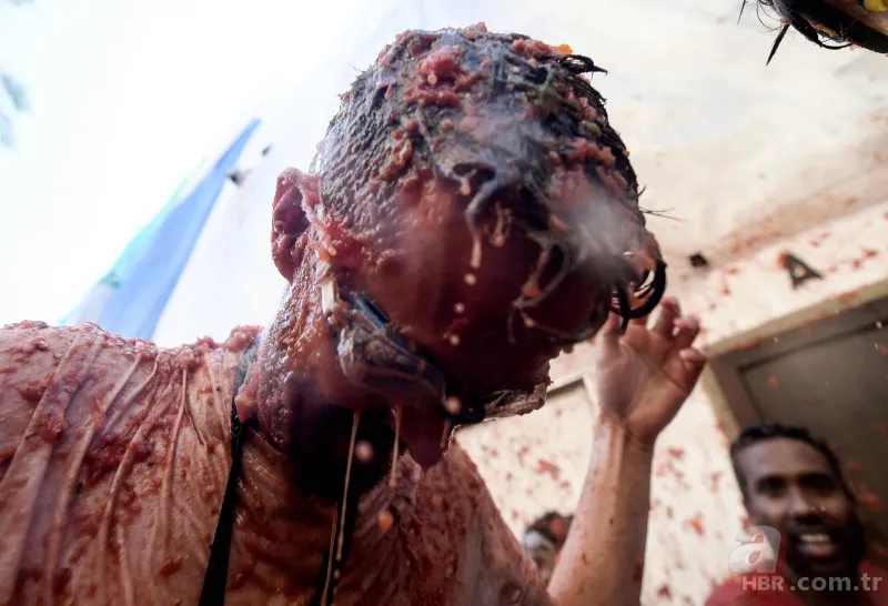 20 bin kişi 130 ton domates: La Tomatina! "Sanki yeniden doğuyoruz" 10